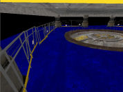 Underground giant door transition