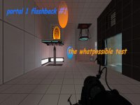 the whatpossible test (portal 1 flashback)