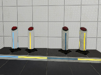 Custom &amp;quot;pedestal button&amp;quot; with 4 skins + Example Instances