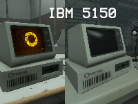 Aperture Science IBM 5150 3D model